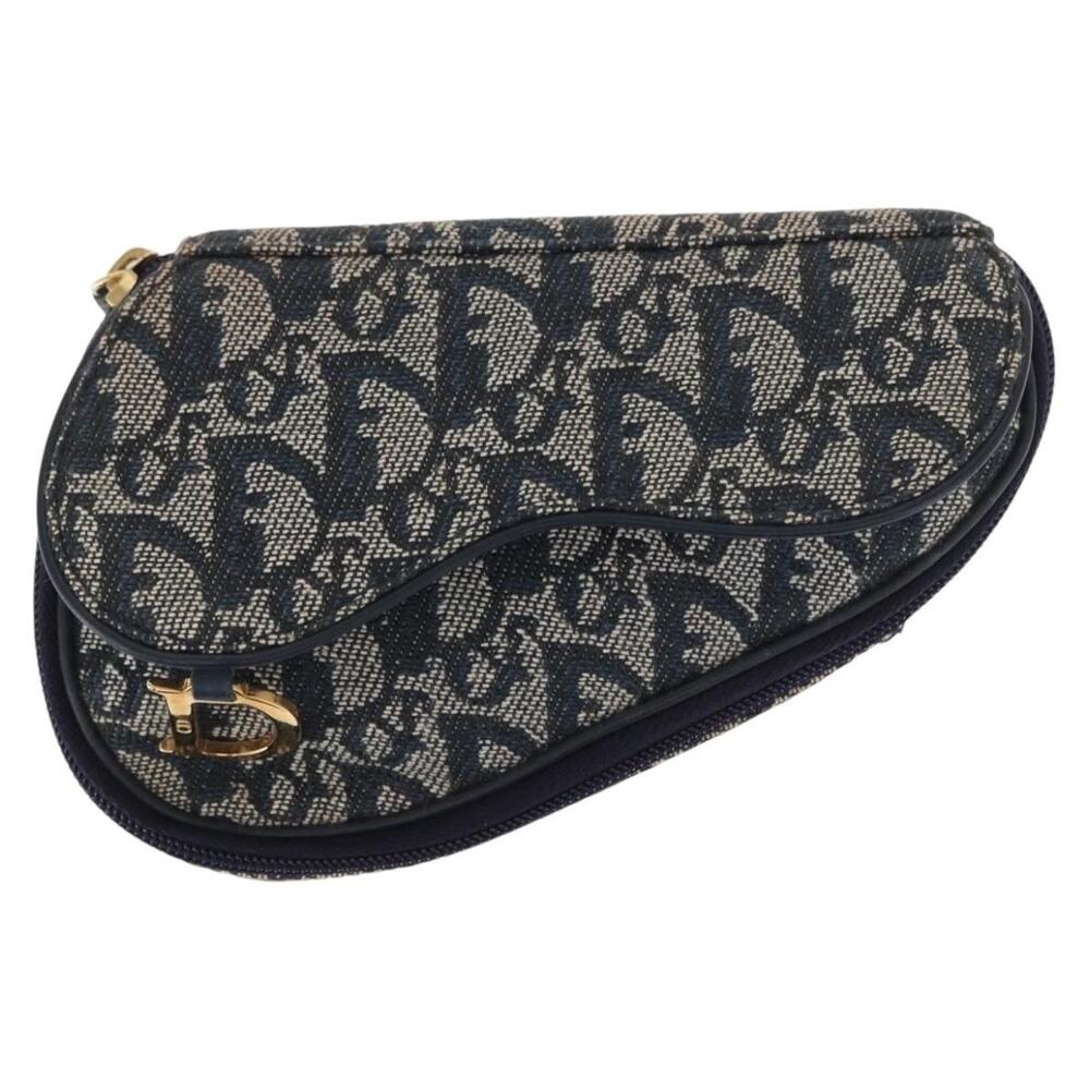 Dior Trotter Saddle Pouch Navy